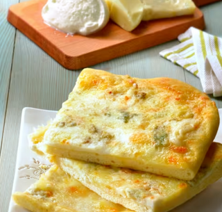 Llanda de pizza 4 quesos