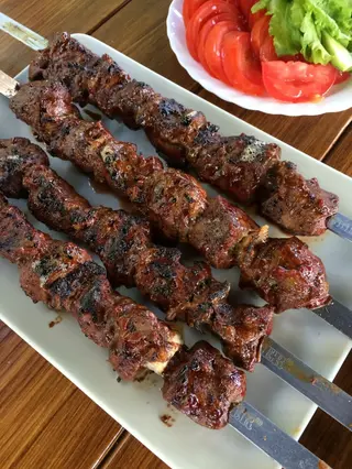 Шашлык из печени