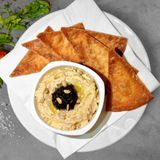 Humus cu Trufe & Homemade Chips