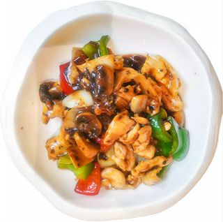 103 Pollo con judía negra