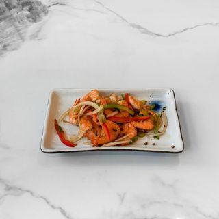 Gamberetti con sale e pepe 椒盐虾