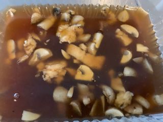 18А. Супа от пилешко и персни гъби (500гр)