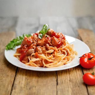 Pasta poulet Champignons