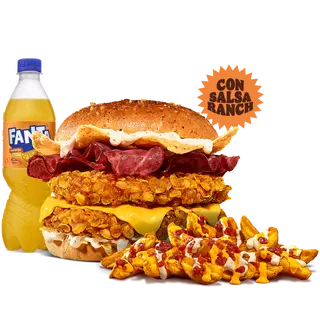 Combo Wild Ranch Doble Pollo Grande