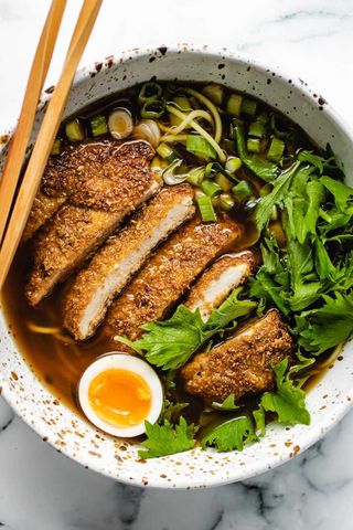 Katsu Ramen de Camarão