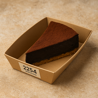 Tarta de Queso Mascarpone con Chocolate Negro de Módica D.O. Sicilia