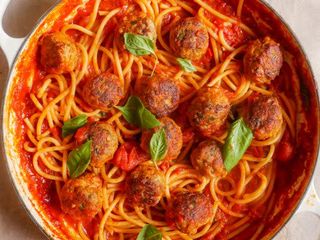 Spaghetti Meatballs
