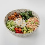 Боул с курицей терияки (с рисом)