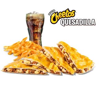 ¡NUEVO! Menú Cheetos Quesadilla Creamy Cheese