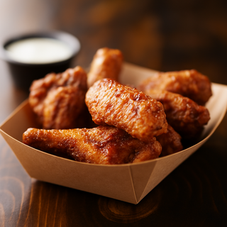 Alitas a la barbacoa