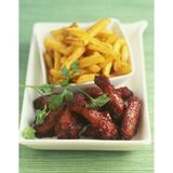 Chicken Drumsticks And Chips