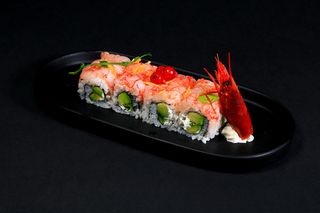 112 Amaebi roll - 4 pezzi