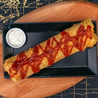 Srculence pohovana palačinka + coca cola 0.33l