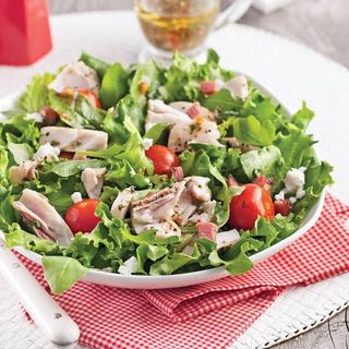 salade légumes poisson