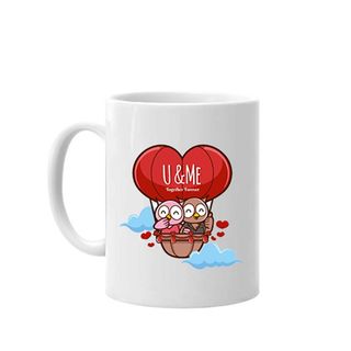 Cana personalizata "U&Me"