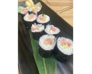 Hosomaki de Negitoro Ventresca, Atún, Cebollino y Séamo