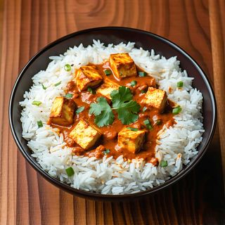 Paneer butter masala bowl