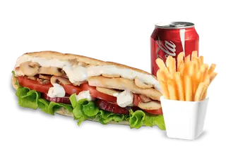 Menu Sandwich au Poulet