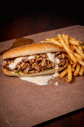Shawarma chicken sanwich
