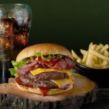 Menú BBQ Double Burger