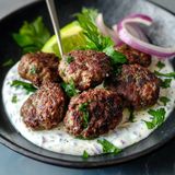 Plato de kefta ( carne picada)