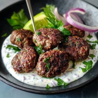 Plato de kefta ( carne picada)