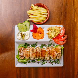 Shawarma arabe au poulet