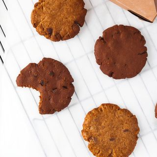 Galleta cacao y onza de chocolate