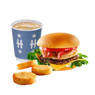 Сутрешен топъл бургер меню