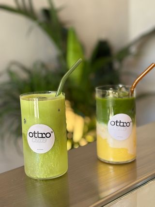 Iced mango matcha (450 ml.)