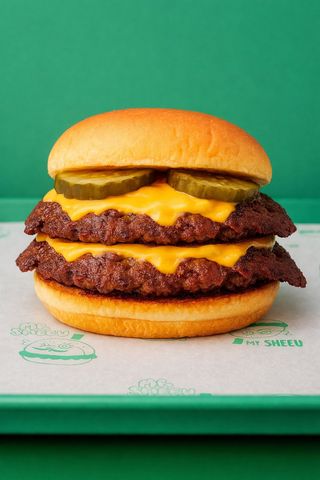 Classic Smash Burger Doppio