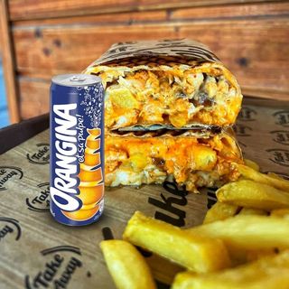 Tacos Poulet Pané + Orangina