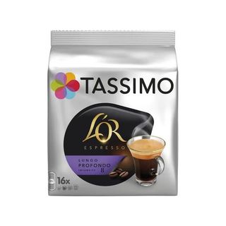 Café Lungo Profondo Cápsulas L'Or Espresso Tassimo 16 Uds.
