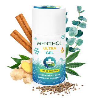 Menthol Ultra Efecto Frío Y Calor CBD Annabis Gel 90 Ml.