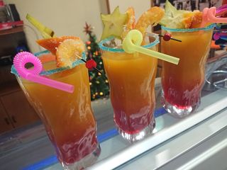 Zumo De Frutas Del Bosque