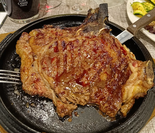 Costata di scottona ai ferri