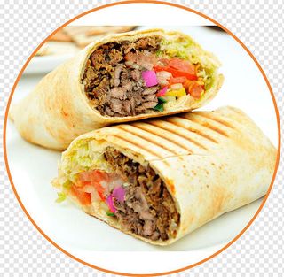 Bocadillo De Shawarma De Cordero Halal