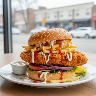 Crispy de pui chifla