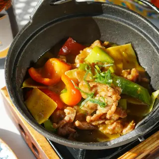 Solomillo tailandés al curry