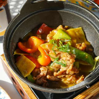 Solomillo tailandés al curry