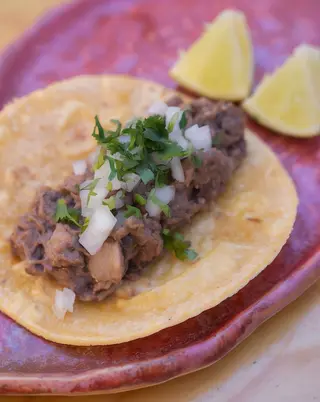 Taco de lengua