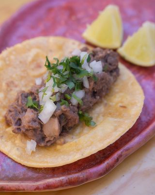 Taco de lengua