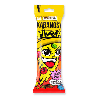 Снеки Дмитрук Kabanosy Pizza з м'ясом птиці в/к (60г)