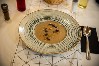 Supa crema de ciuperci