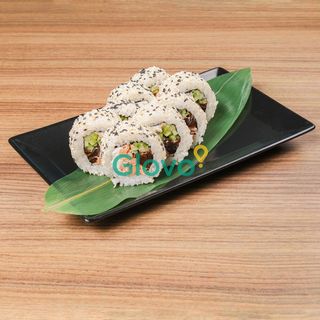 California pieczony łosoś