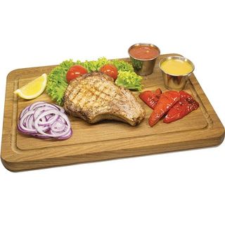 Корейка зі свинини з овочами гриль (450/50/50г)