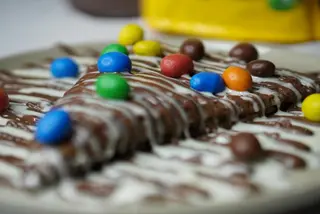Crêpe Mr M&M's