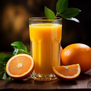 Zumo natural de naranja