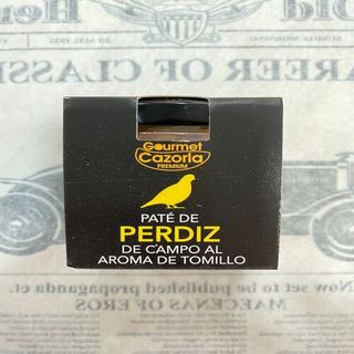 Paté De Perdíz De Campo Al Aroma De Tomillo 110 Gr.