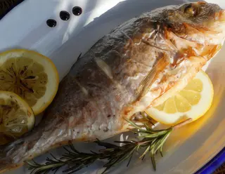 Dorada al horno